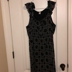 Black and white dress from old navy, size large